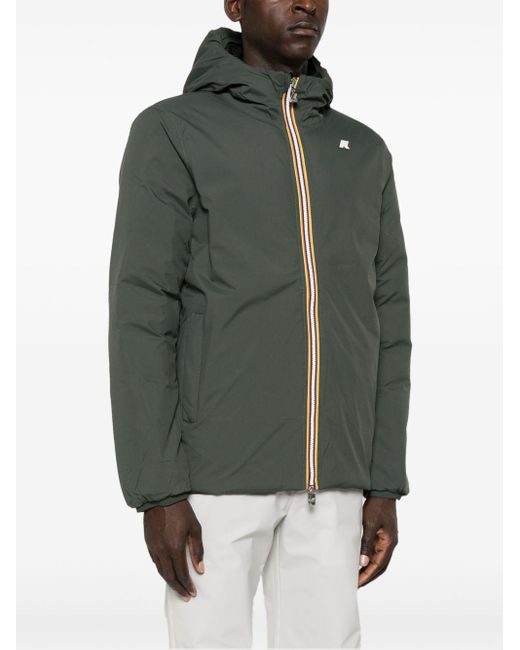 K-Way Gray Reversible Jack Jacket for men