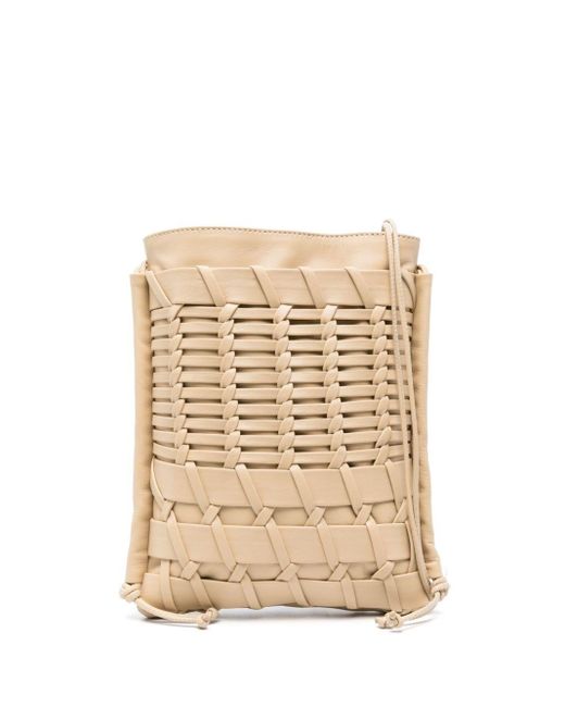 Borsa A Tracolla Trena di Hereu in Natural