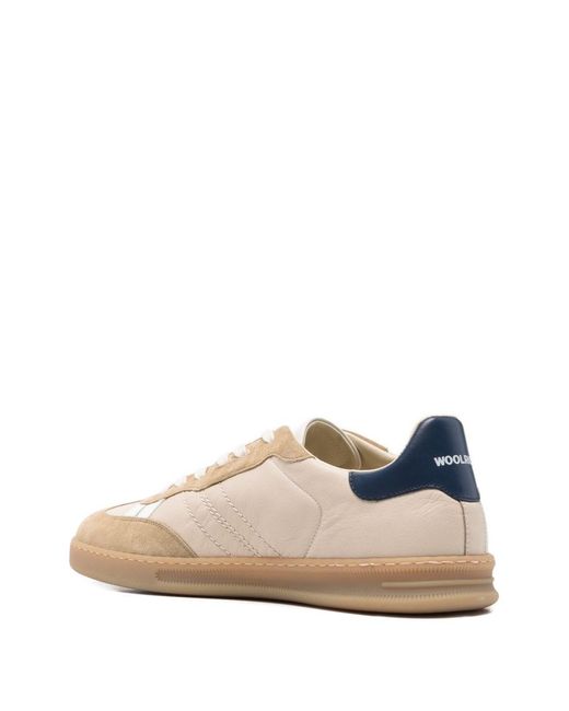 Woolrich White Doubleu Tennis Sneaker for men