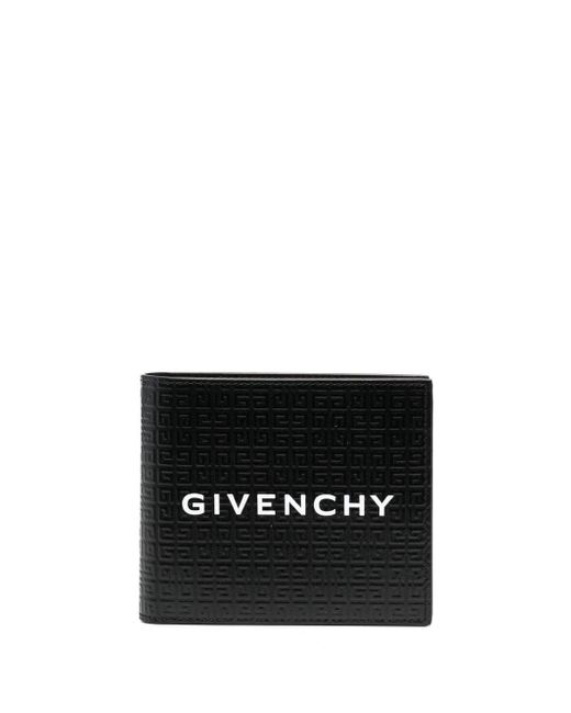 Portafoglio in pelle con logo di Givenchy in Black da Uomo