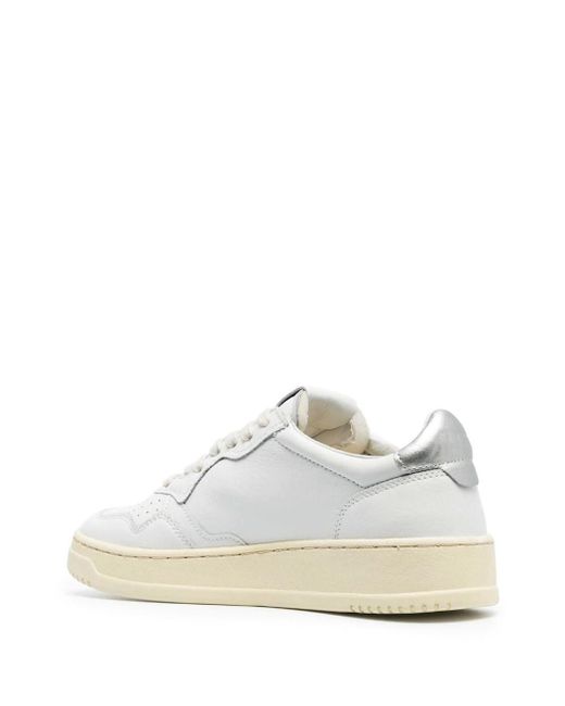 Autry White Medalist Low Aulwll05 Sneaker
