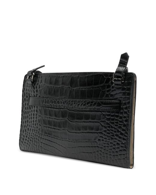 Totême  Black Leather Mini Crossbody Bag