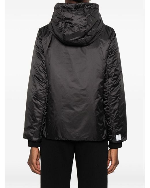 Max Mara Black Nylon Padded Blouson Jacket