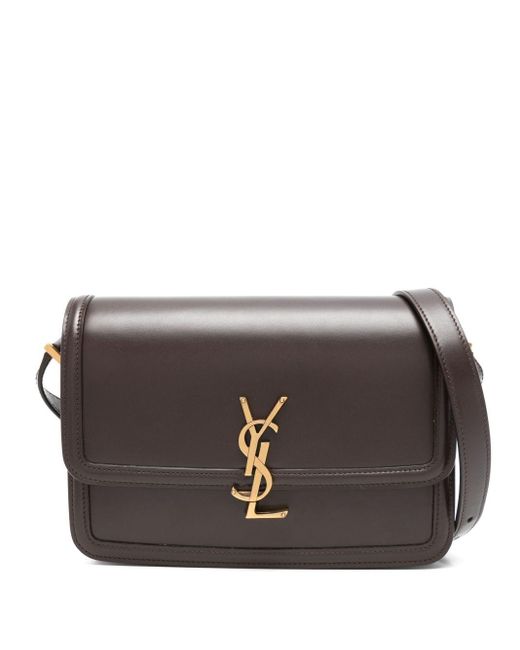 Borsa Solferino Media di Saint Laurent in Gray