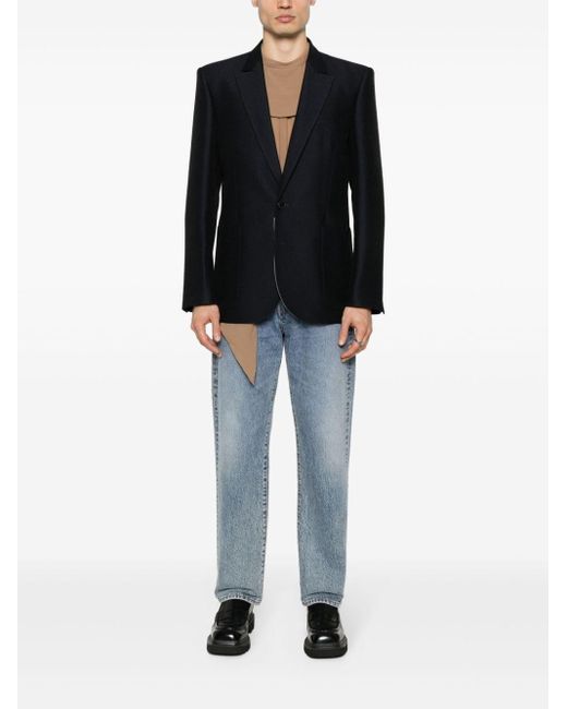 Valentino Blue Wool Jacket for men