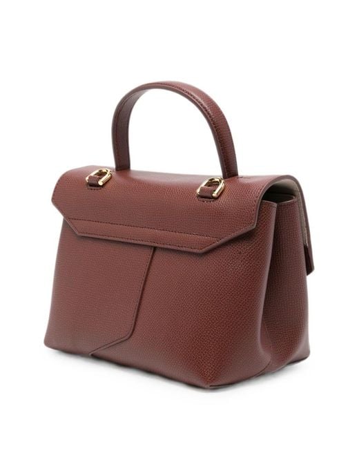 Emporio Armani Brown Small Leather Handbag