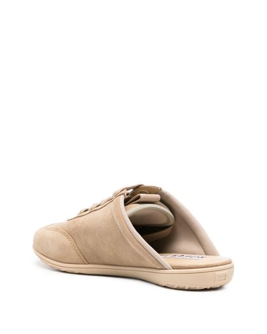 Roger Vivier Natural Viv Low Strass Sneakers