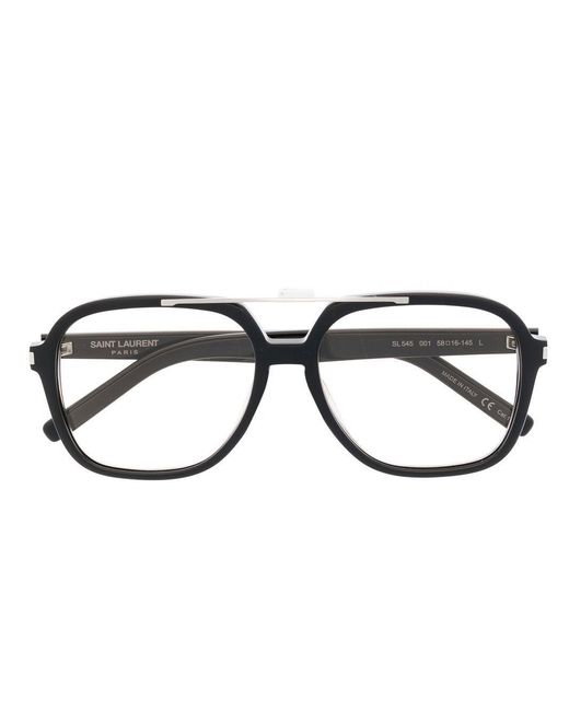 Saint Laurent Black Sl 545 Sunglasses for men
