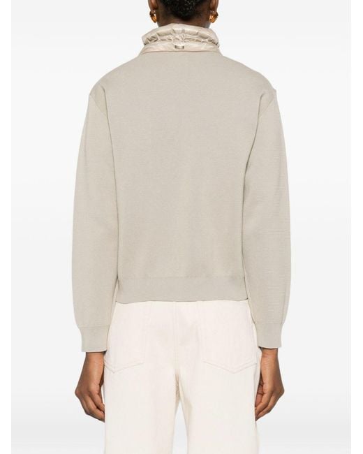 Herno Natural Cotton And Nylon Down Jacket