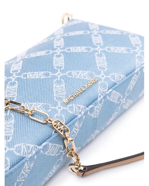 Michael Kors Blue Empire Shoulder Bag