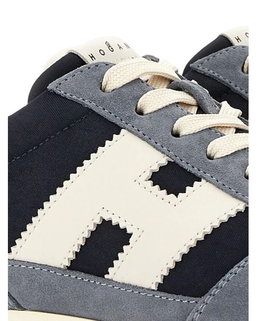 Hogan White Athletic Sneakers for men