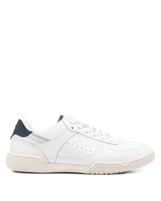 Paul Smith White Leather Sneakers for men