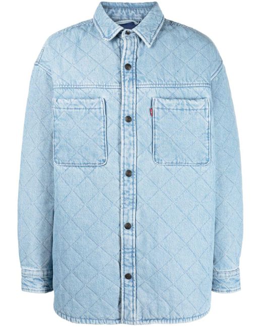 Levi's Blue Ingleside Shirt Jacket for men