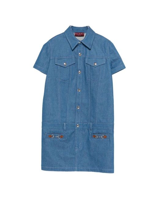 Abito Mini di Gucci in Blue