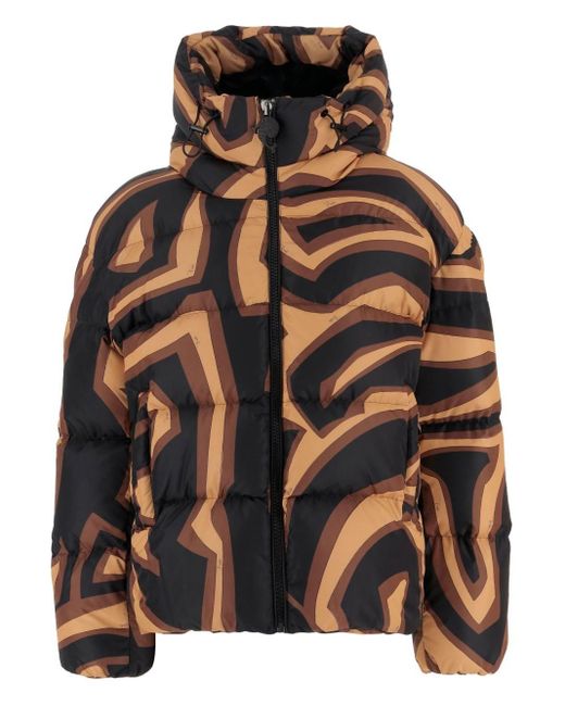Emilio Pucci Black And Down Jacket
