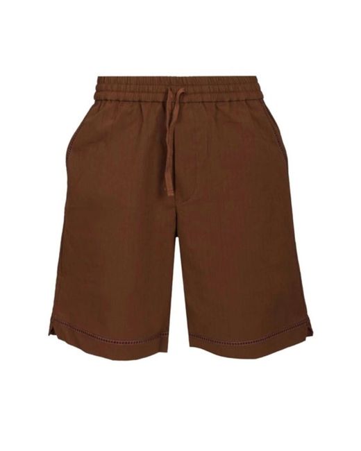 Drole de Monsieur Brown Shorts Jour Echelle for men