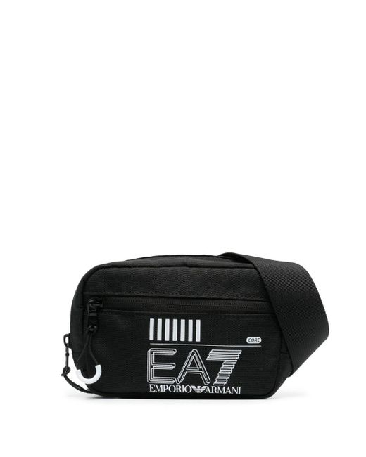 EA7 Logo Crossbody Bag in Black for Men Lyst