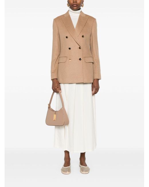 Blazer Doppiopetto di Max Mara in Natural