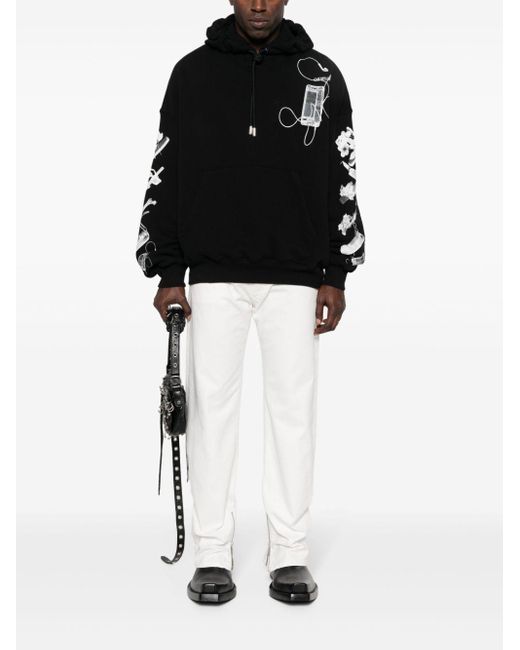 Off-White c/o Virgil Abloh White Off- Jeans With Zip Detail for men