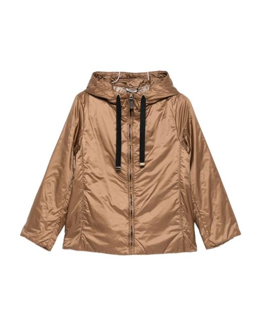 Max Mara Brown Nylon Jacket