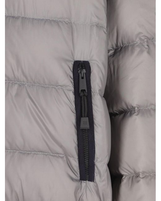 Miu Miu Gray Short Down Jacket