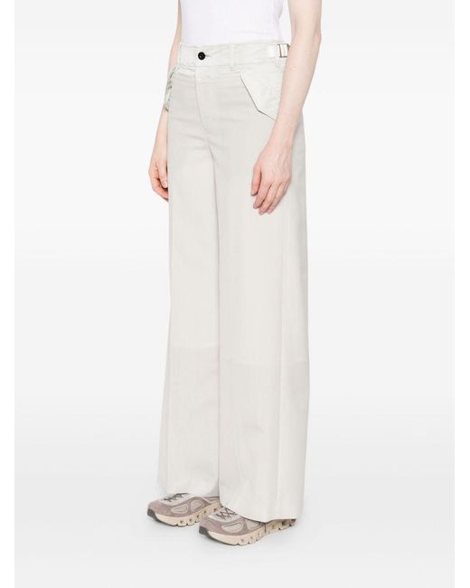 Sacai White Trousers