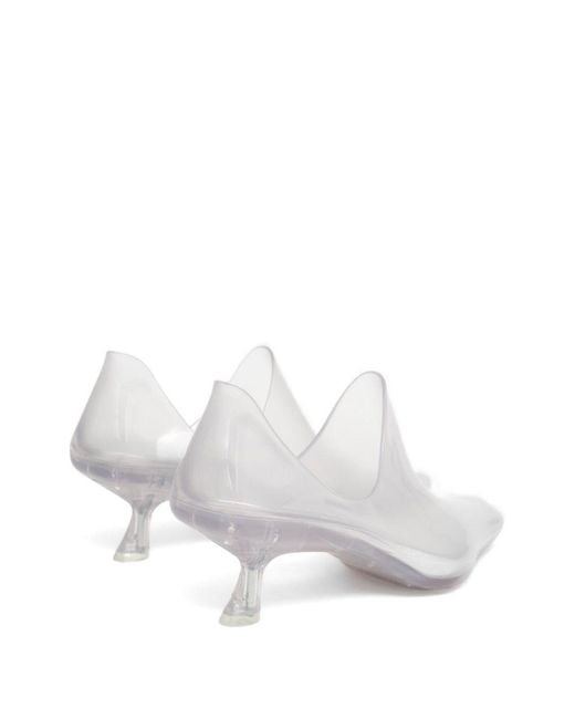 Loewe White Emily Aqua Boots