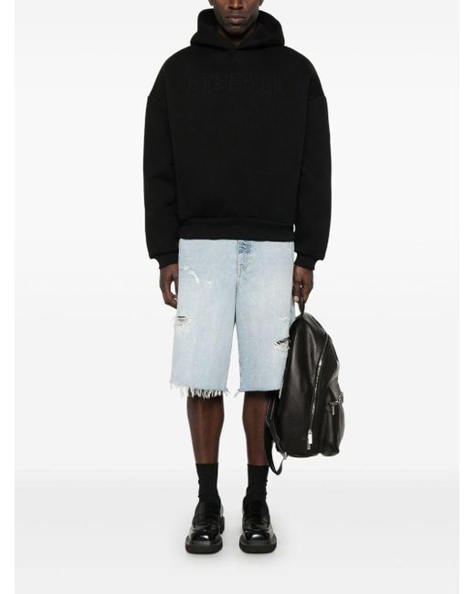 Paura Della Felpa Con Cappuccio di Fear Of God in Black da Uomo