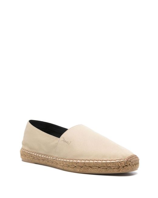 Espadrillas di Saint Laurent in Natural da Uomo