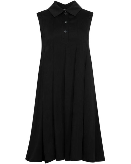 Loewe Black Trapeze Short Dress