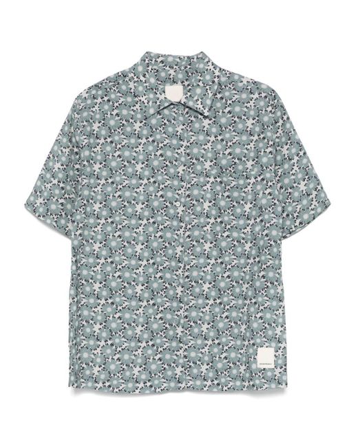 Camicia Stampata di Emporio Armani in Gray