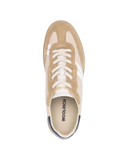 Woolrich White Doubleu Tennis Sneaker for men