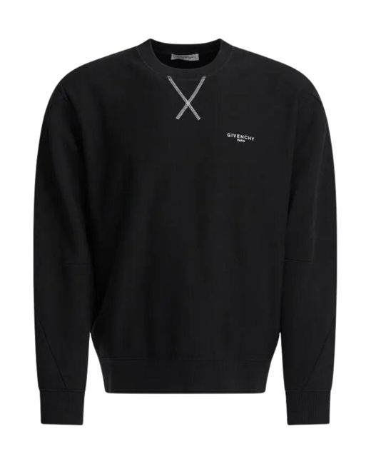 Givenchy Black Couture Seam Sweatshirt for men