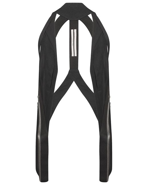Rick Owens Black Temple Vest for men