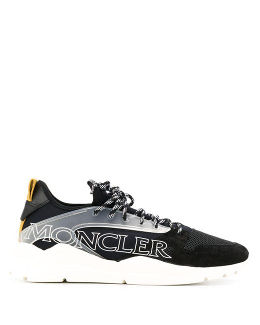 Moncler Black Anakin Sneakers for men
