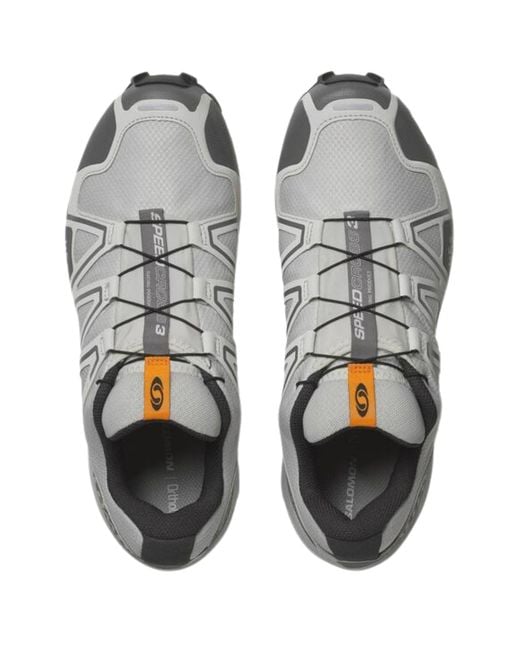 Salomon White Sneaker Speed Cross 3 Gtx