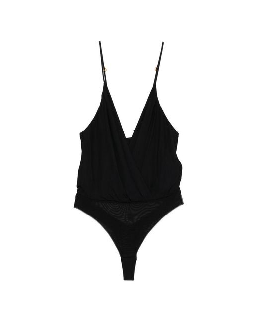 Elisabetta Franchi Black Bodysuit