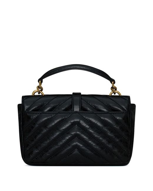 Mini Borsa College di Saint Laurent in Black