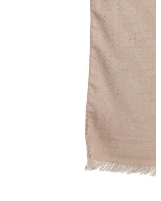Sciarpa di Brioni in Natural da Uomo