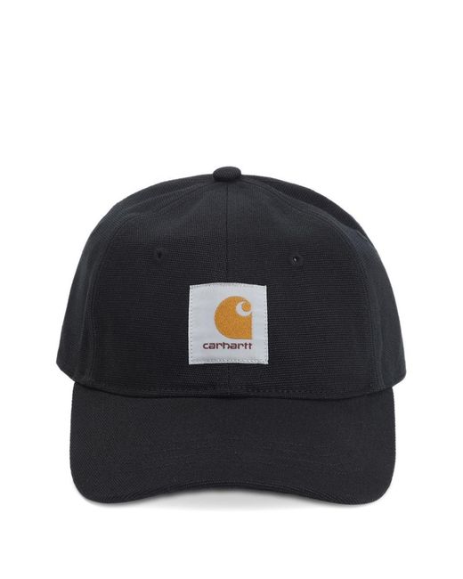 Carhartt Black Logo Baseball Cap for men