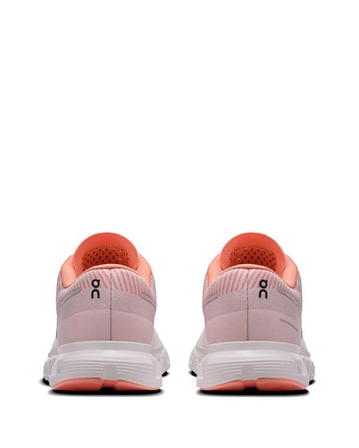 On Shoes Pink Cloud 6 Push Sneakers