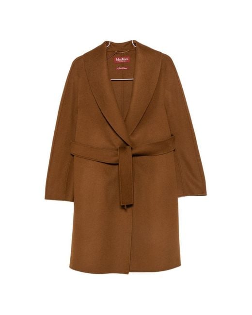 Max Mara Brown Wool Coat