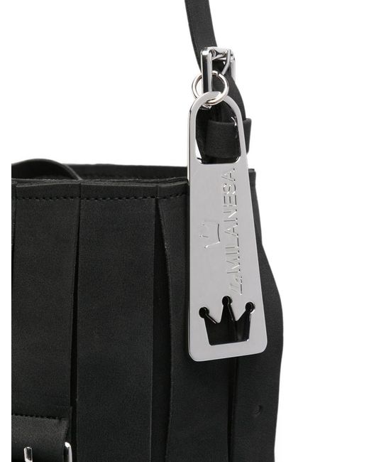La Milanesa White Sally Shoulder Bag