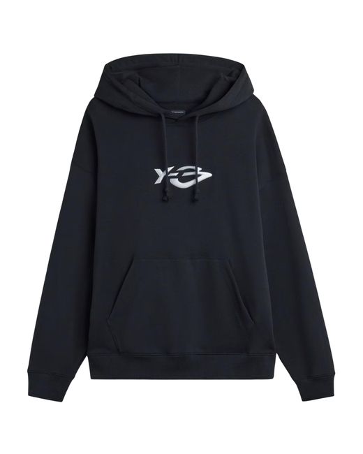 Y-3 Blue Liquid Lg Sweatshirt for men