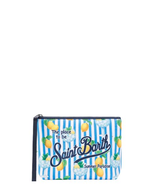 Mc2 Saint Barth Blue Aline Clutch Bag for men