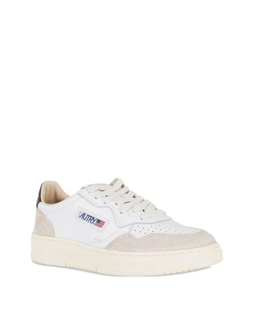 Autry White Medalist Low Sneaker
