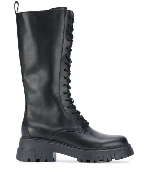 ash leather boots