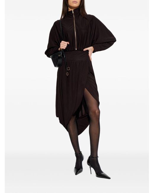 Alaïa Black Draped Jacket