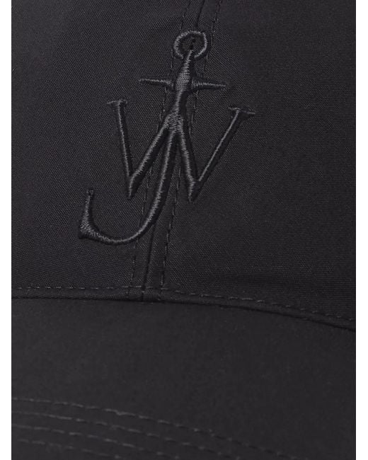 J.W. Anderson Black Hat With Logo for men