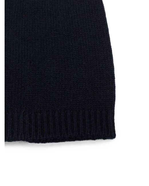 Fabiana Filippi Black Wool Beanie